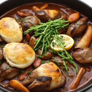 Lemon Herb Chicken Stew