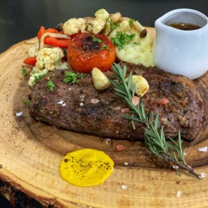 Herb Grilled Steak with Veggies