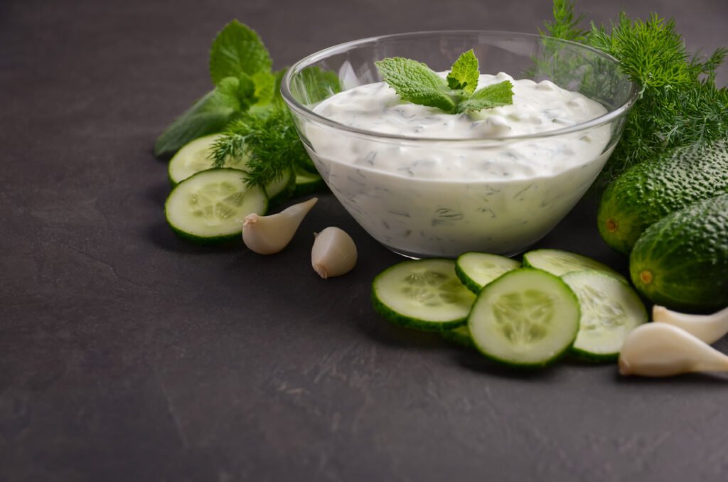 Cucumber Yogurt Mint Dip